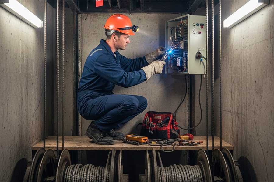 Instalación y mantenimiento de ascensores eléctricos en Granada