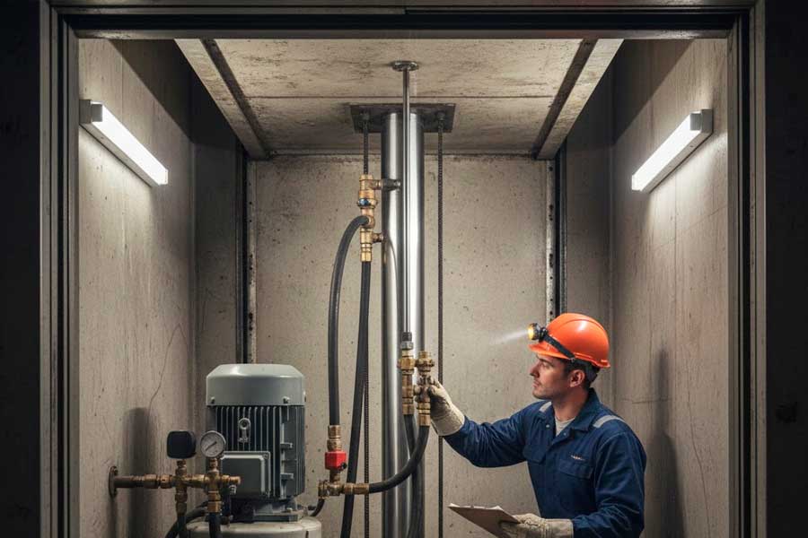 Ascensor hidráulico Granada Servicio de instalación y mantenimiento de ascensores hidráulicos en Granada