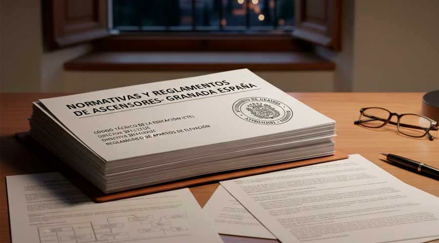 Leyes y normas de ascensores Granada España